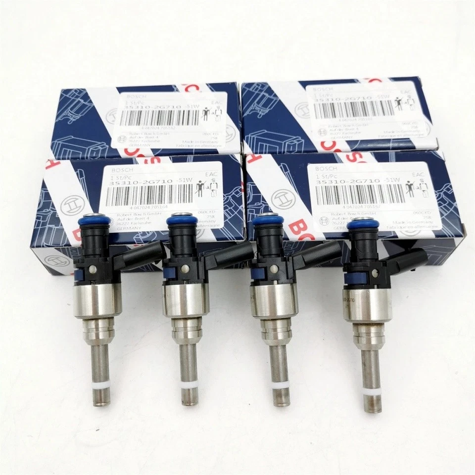 4x Inyectores de combustible 35310-2G710 para Hyundai Kia Optima 2011-2015 2,4 L Bosch Foto 2 de 4