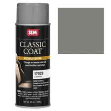 SEM Classic Coat Paint Leather Vinyl Light Graphite Aerosol 12 oz. Ea 17023