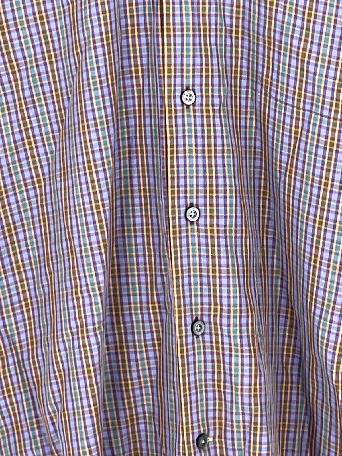 Robert Talbott Men Medium Classic Multicolor Plai… - image 2