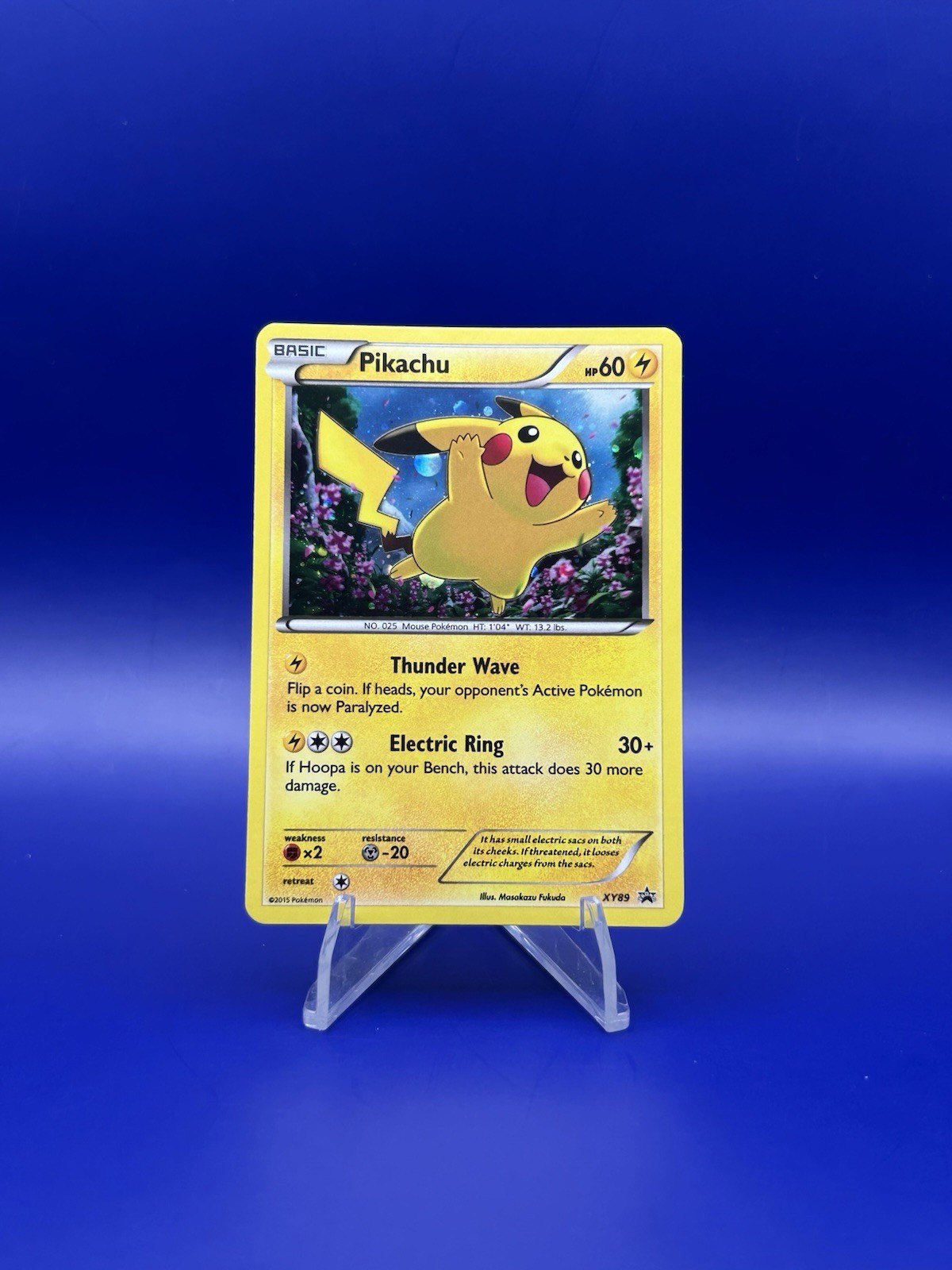 Pikachu XY89 Black Star Promo Holo Pokemon TCG - LP