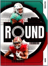 2024 Panini Contenders #17 Isaac Guerendo / Jaylen Wright Round Numbers