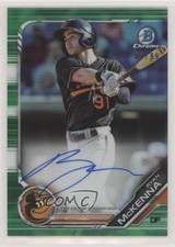 2019 Bowman Chrome Prospect Green Shimmer Refractor 82/99 Ryan McKenna Auto 09pe