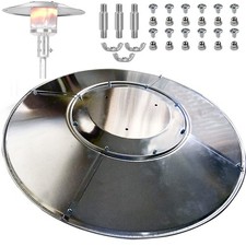 Repuesto protector reflector calentador patio cúpula superior para calentadores exteriores propano