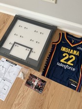 Caitlin Clark Indiana Fever AWAY 17x17" Mini Framed Jersey Display DIY Kit