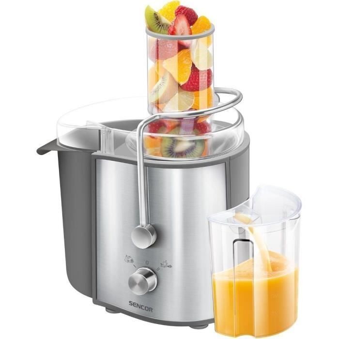 Centrifugeuse Sencor SJE 1055SS pour faire vos jus de fruits sans découpe