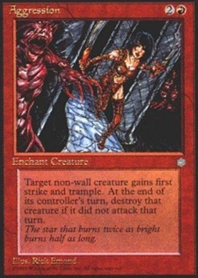 Aggression~~LP~(ICE) - Ice Age~MTG
