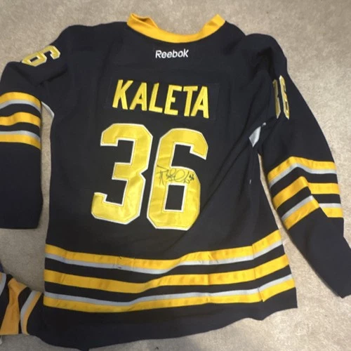 Reebok Buffalo Sabres Kaleta #36 Autographed NHL Hockey Jersey Original