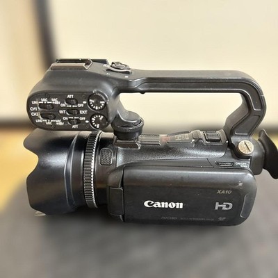 Canon XA10 Black Camcorder compact Professional Video Camera HD 10x Zoom Exc