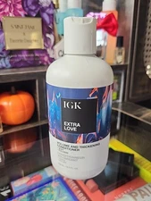 IGK Extra Love Conditioner 8oz  Volume Boost & Thickening Care, New SEALED