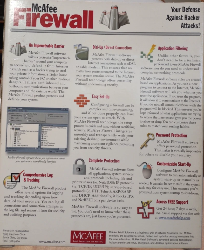 McAfee Firewall for 95/98/NT/2000, 2000 - Image 2 of 4