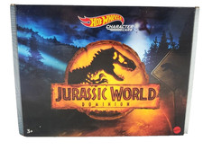 Hot Wheels Jurassic World Dominion Set of 5 Toy Character Cars or Trucks