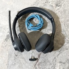 JLab Go Work Gen 2 Hybrid Bluetooth Wireless Headset Black