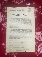 RARE , Interesting,Peace Antiwar Pacifism Pacifist , Anarchist Item , CND