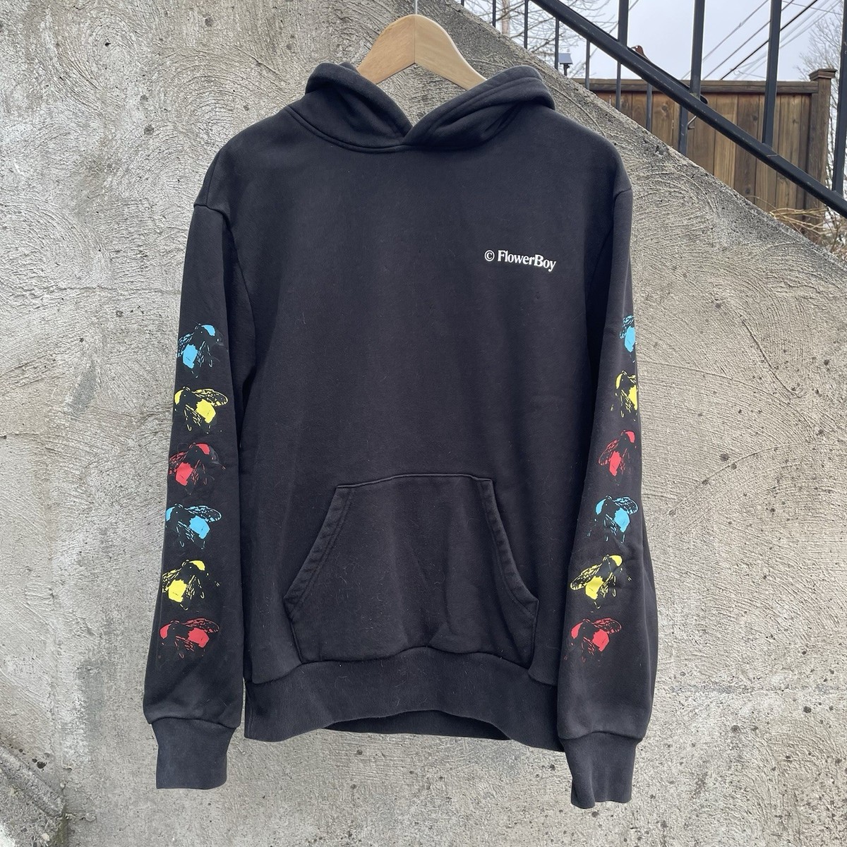 Golf Wang Tyler The Creator Save The Bees Hoodie Size Small Black