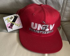 NEW - Vintage 90  s UNLV Runnin Rebels 1 Snapback Hat USA