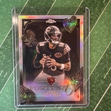 2025 Topps Chrome Football Caleb Williams Fortune 15 Refractor Insert F15-16 