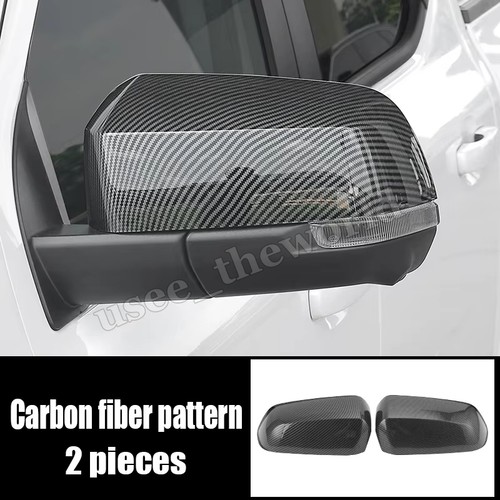 Carbon Fiber ABS Exterior Accessories Cover Trim Fits For Ford Ranger 2023 2024 - Picture 4 of 46