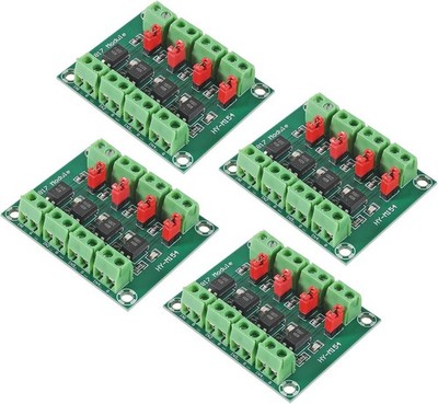 PC817 Optocoupler Isolation Board 4 Channel Voltage Converter Adapter Module