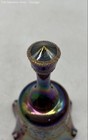 Fenton Multicolor Carnival Glass Floral Hand-Painted Ruffled Edges Bell — photo 4