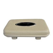 2-Pack Car Tissue Holder Decorative Leather Container For Automobile Visor YWQS