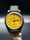 Rare Vintage Refurbished Seiko 5 Automatic Day/Date Japan Men's Wrist Watch