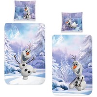 Frozen Die EisköNigin Olaf Schneemann BettwäSche Baumwolle Biber 135X200 80X80