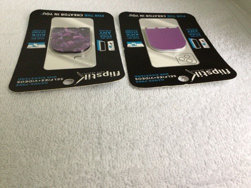 Flipstik Defy Gravity Hands-Free Selfies + Videos With Kickstand Purple - 第 8/8 張圖片