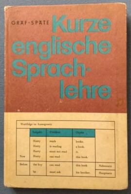 Short English language teaching - Gräf - late - GDR textbook - textbook