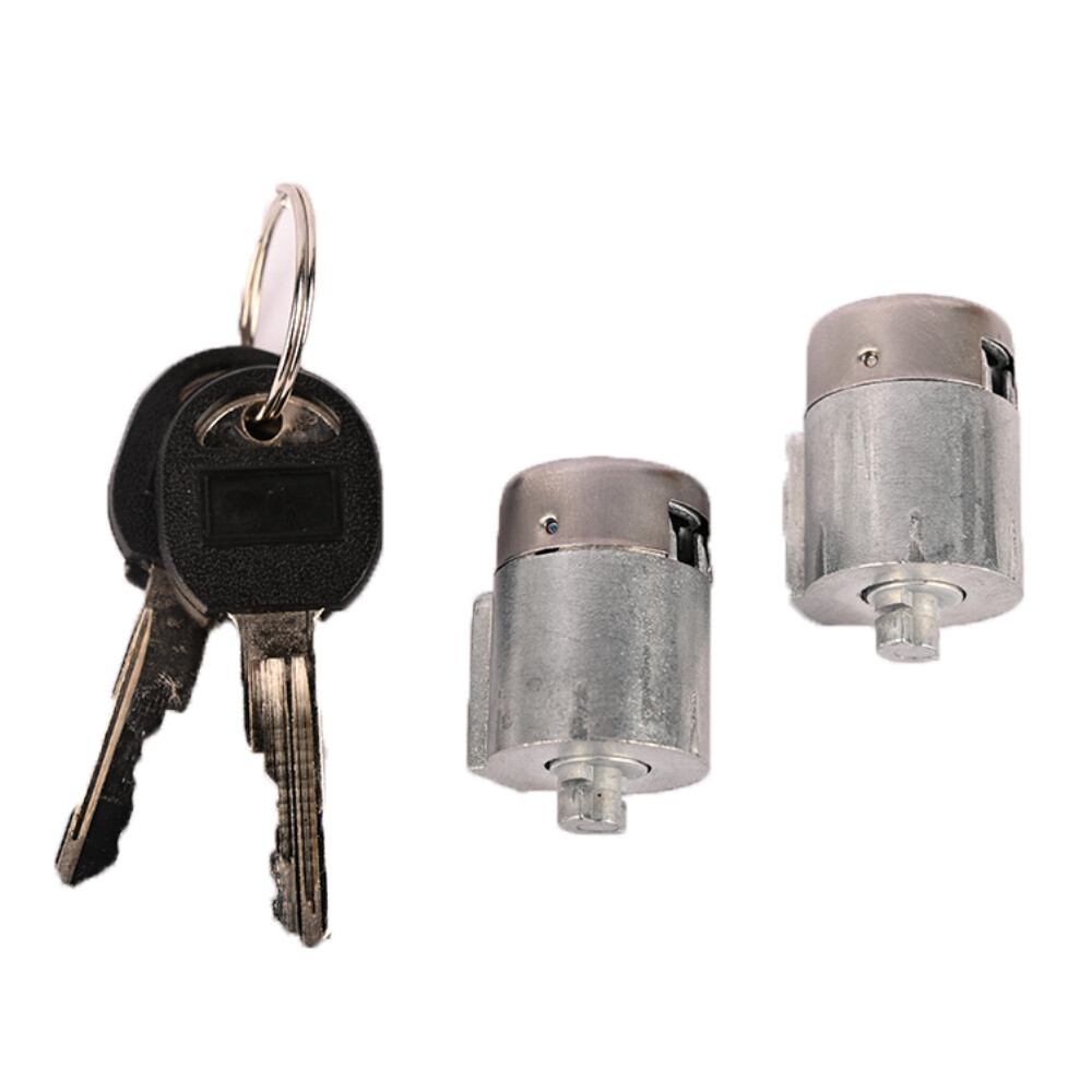 New Front Door Lock Cylinder Set With Keys For 1995-1999 Chevy/GMC Trucks & Suburban