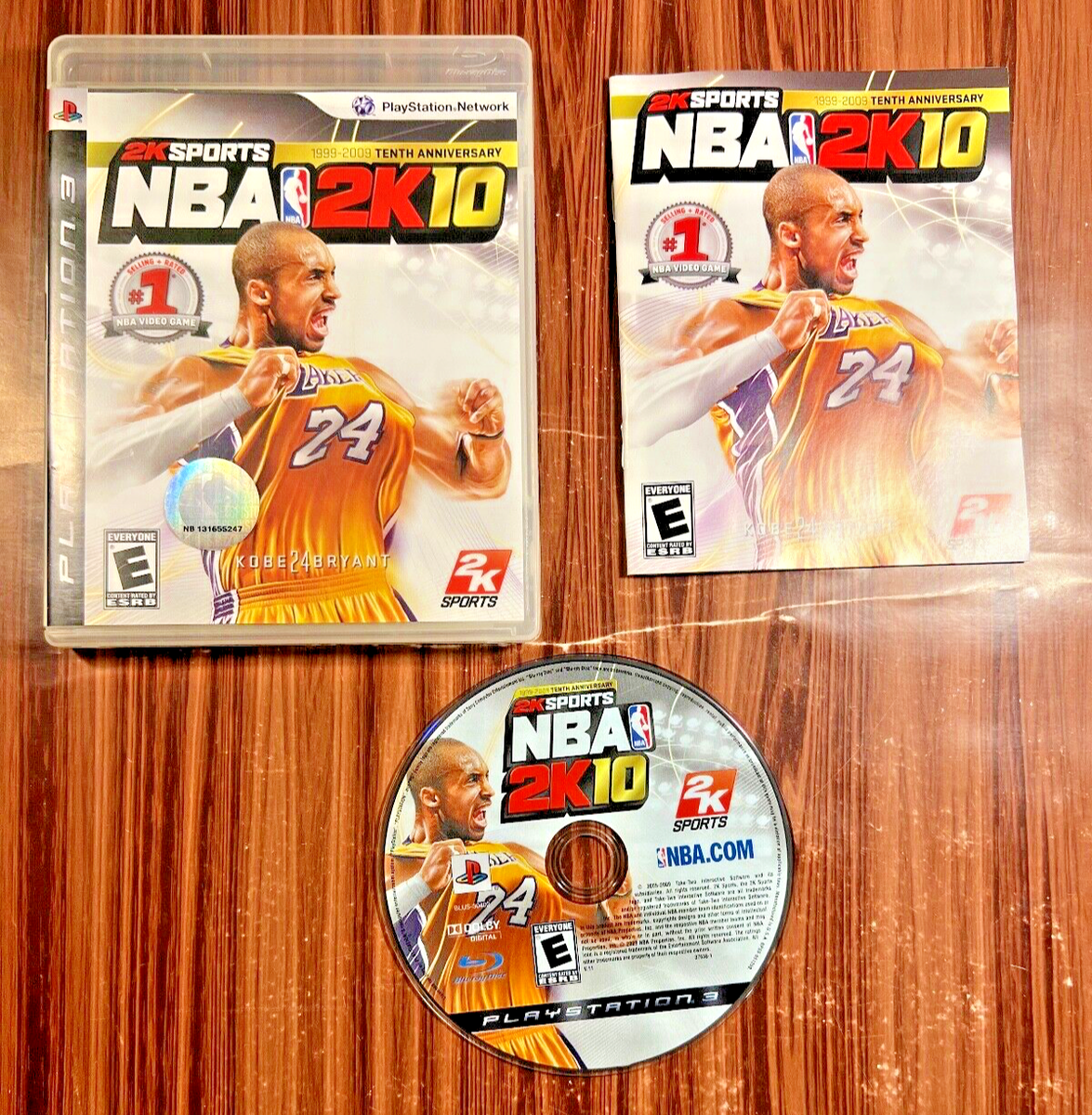 2K Sports NBA 2K10 Anniversary Edition Sony Playstation 3 PS3 Game