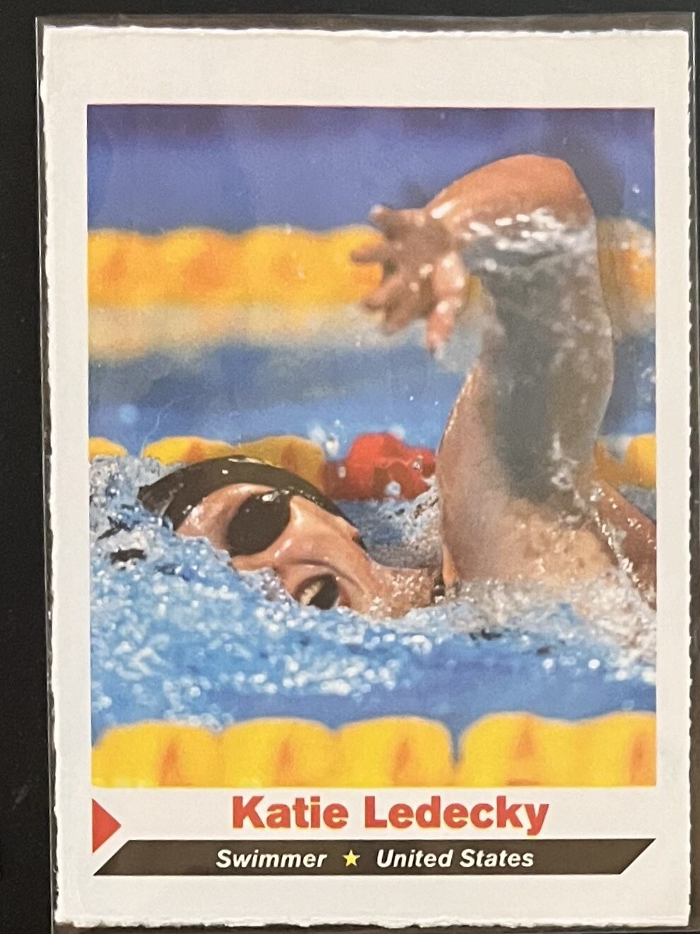 KATIE LEDECKY 2013 KIDS SPORTS ILLUSTRATED SWIMMING ROOKIE CARD! UNITED STATES!