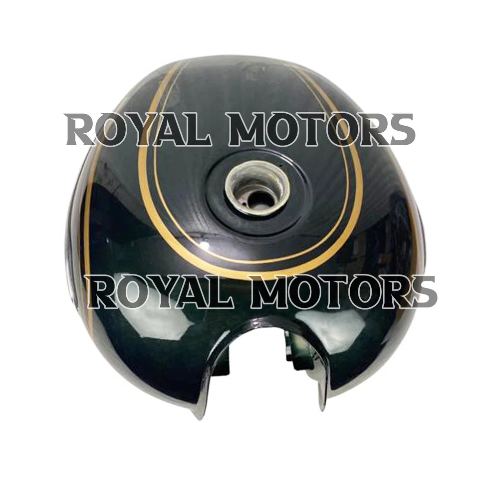 Royal Enfield "FOREST GREEN FUEL TANK" For Bullet 500 - With Express Shipping - Image 4 of 4