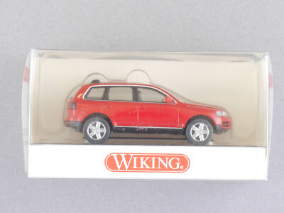 Volkswagen Touareg ミニカー Wiking製 Wiking 0600528 Volkswagen VW Touareg V10 TDI Red 1:87 H0