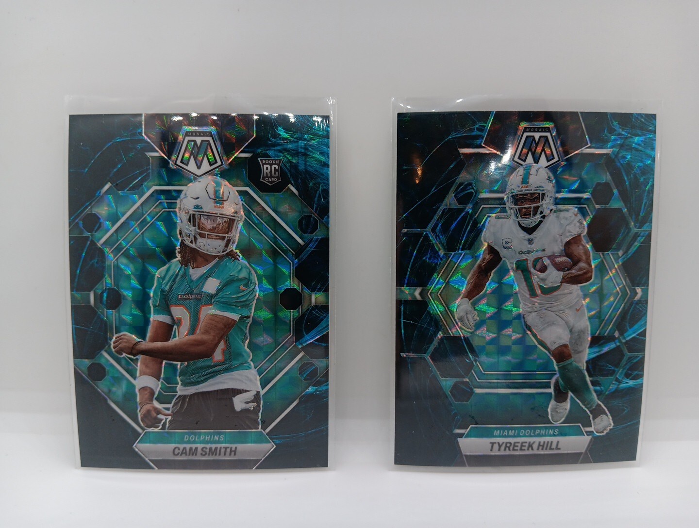 2023 Mosaic GENESIS Tyreek Hill #144 Miami Dolphins & GENESIS #294 CAM SMITH