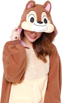SAZAC & DISNEY Chip n' Dale Costume SetOf 2 One Size Kigurumi