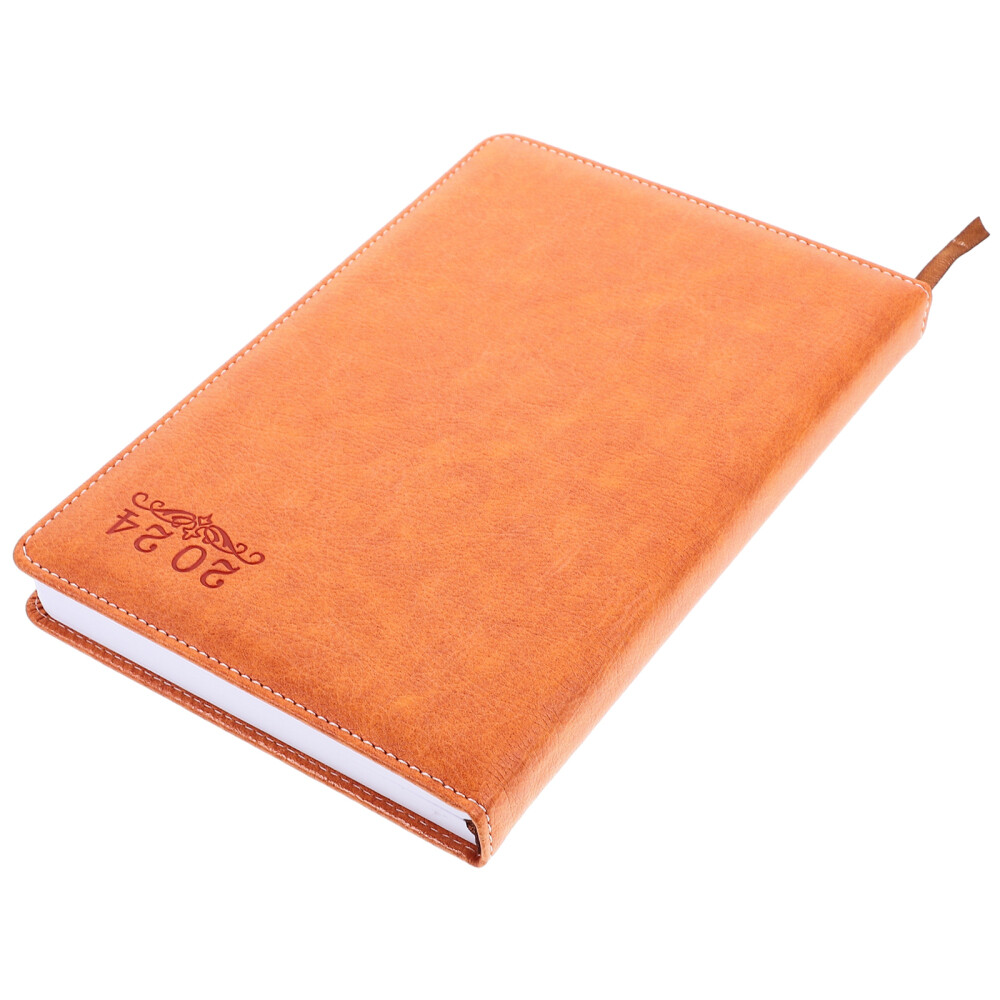 2024-agenda-book-office-monthly-planner-schedule-notebook-date-ebay