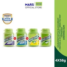 Mints Chewing Wrigley's Doublemint Gum Bottle 4 Flarvours Mint Sweets Candy