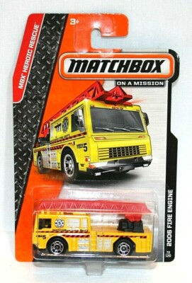Matchbox MBX Heroic Rescue '15 Corvette Stingray & GHE-O Rescue Die