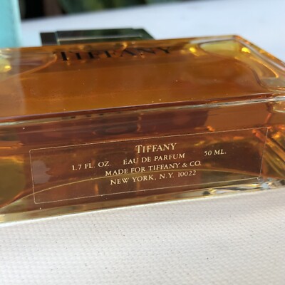 💝Vintage TIFFANY & Co EDP 1.7oz Perfume Splash +RARE Pouch +
