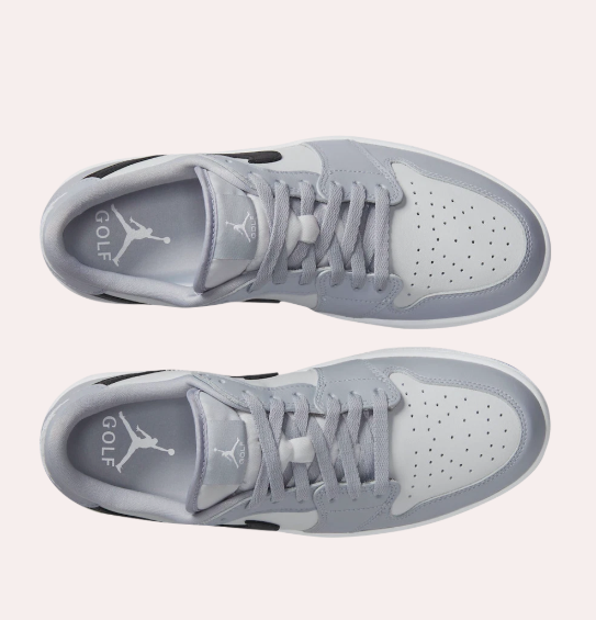 Size 10.5 - Jordan 1 Low Golf Wolf Grey for sale online | eBay