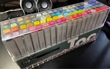 Copic Classic 72 colors A set Almost Unused Japan