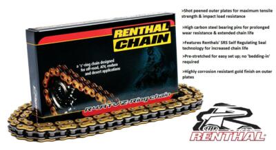 Renthal R4 Gold X-Ring Kette 520x92 Glieder für Yamaha YFM250 R X-D Raptor 08-13
