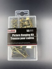 Picture Hanging Kit: Hooks, Hangers, Nails, Hanging Wire, Eye Hooks