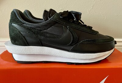 Nike LD Waffle x Sacai Black Nylon Sz 10.5