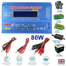 For iMAX B6 80W Battery Charger For Lipo NiMh Battery Balance Digital Charger