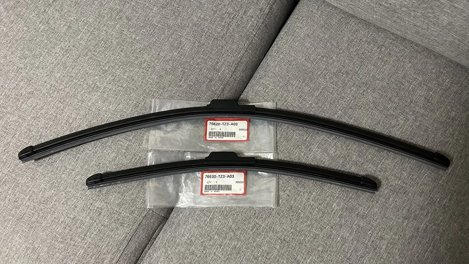 Par genuino de limpiaparabrisas delantero para Acura TLX serie completa 2015-2024 Foto 2 de 4