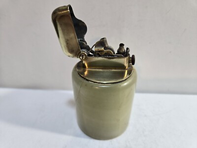 Working Vintage Thorens Marble Base Table Lighter Single Claw 7605