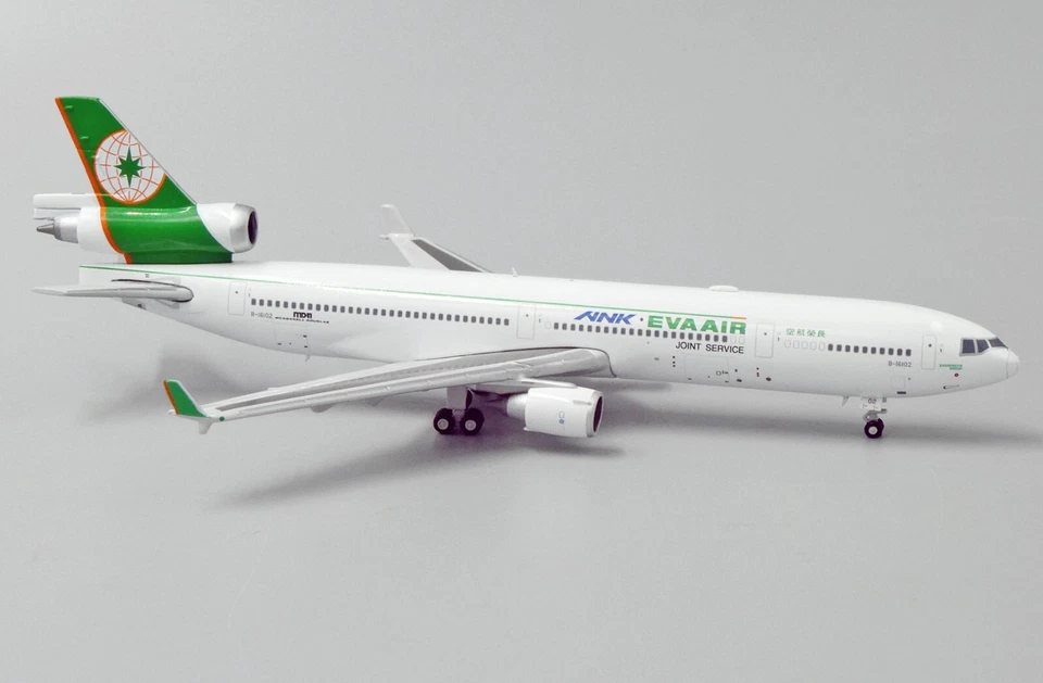 JC WINGS 1/400 XX4191, McDonnell Douglas MD-11, EVA Air ANK Joint Service - Immagine 3 di 4