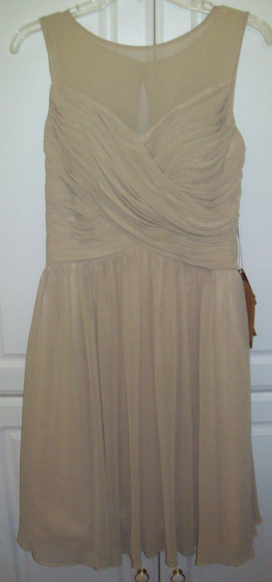 light in box dresses prom LIGHT IN THE BOX Women's Wedding Prom Special Occasion Dress SZ 6 Champagne  NWT
