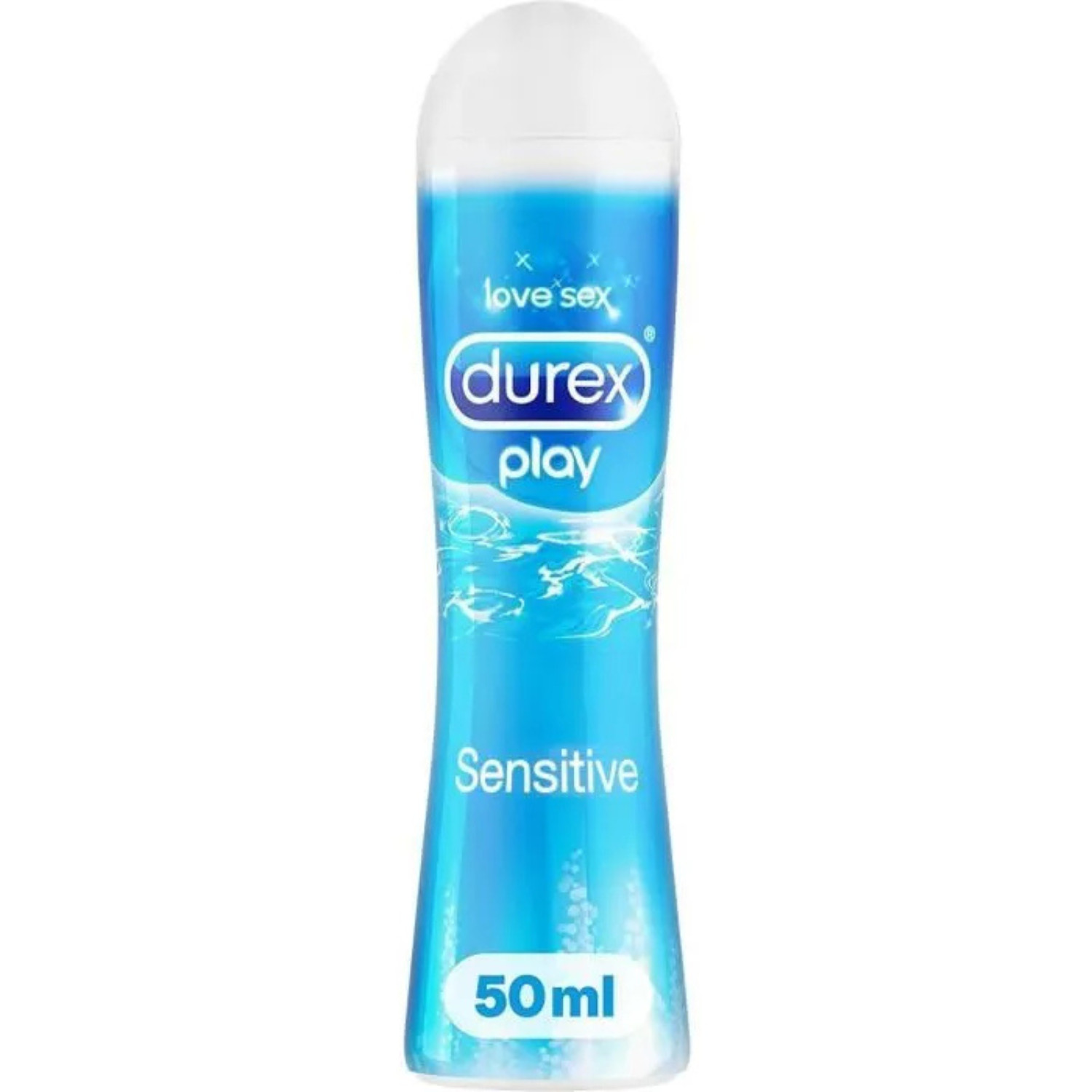 Gel lubrifiant Durex Play Sensitive extra doux de 50ml pour confort vaginal et anal